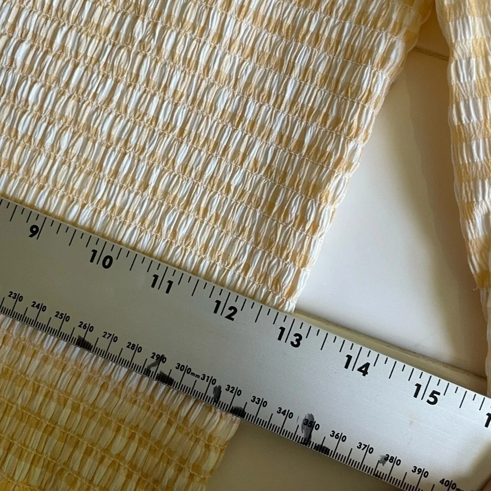 Design history pale yellow princess sleeve blouse - Picture 2 of 7